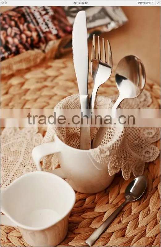 13.8mm Mirror Polish 18/0 Elegance Stainless Steel Tea Spoon