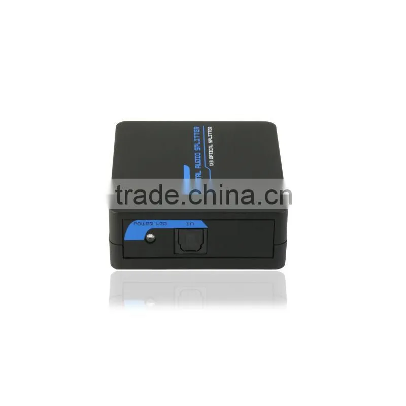 Retailer Toslink Audio Splitter 1x3 Output Distance Up to 40M Support Signal Retiming Mini Audio Splitter
