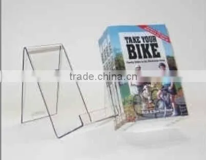 Acrylic counter book display racks