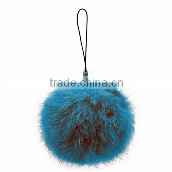 Fur Ball Keychains