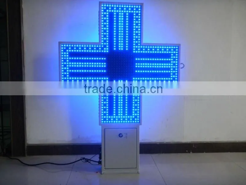 LED Pharmacy Cross with CE certificate