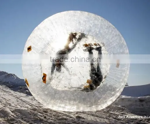 Human Hamster Ball Inflatable Zorbing Ball On Sale