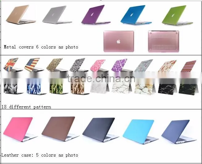In bulk selling Mystical purple color full cover case for macbook air 11 inch