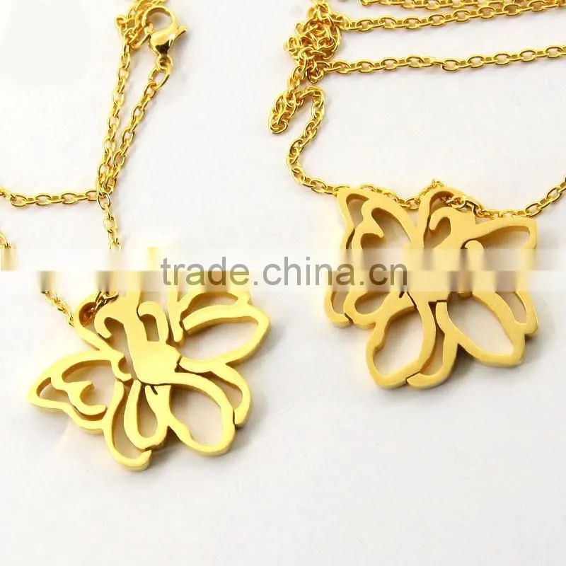 New Product Pendant with Gold Magnet Flower for Mother Necklace