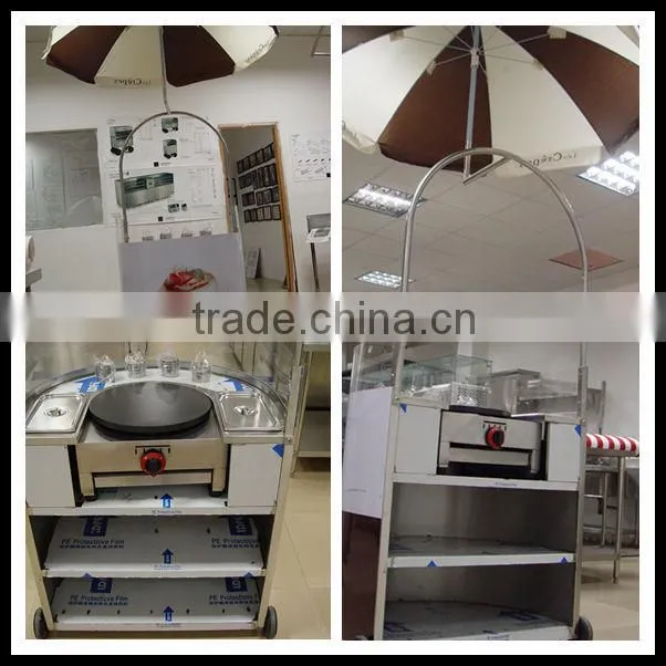 mobile hamburgers carts fast food vending truck cart for crepe maker sale