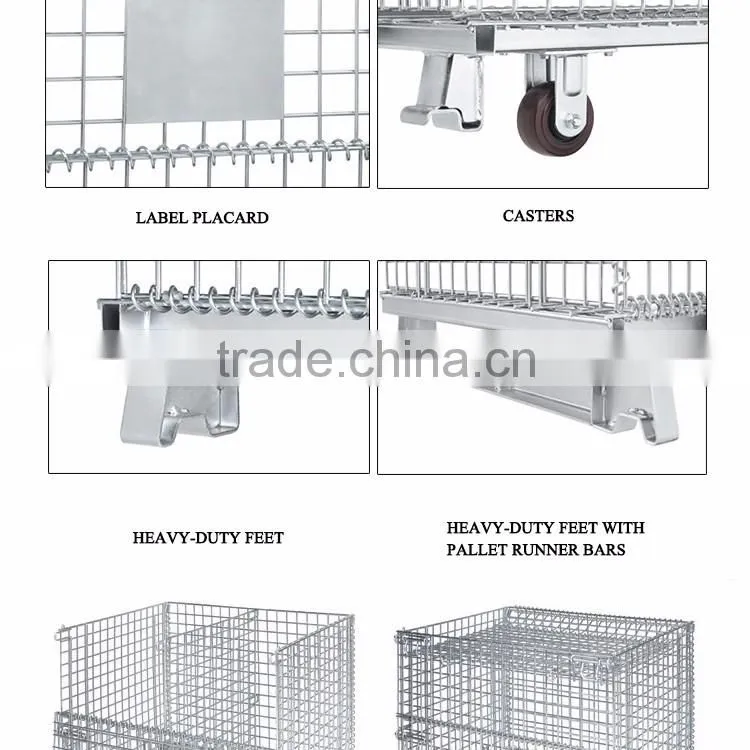storage metal cage / metal breeding cage / pallet cages for sale