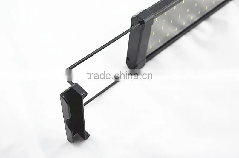 50cm 11W led aquarium light white14000k+ blue460nm curve led light bar mounting bracket