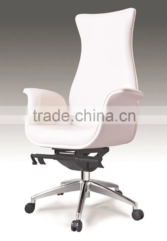 2016 High Quality most fish style PU armrest Popular deisgn soft with aluminum fixed five star base
