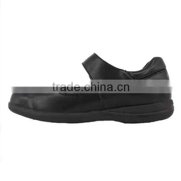 2016 Charming Girls Primary School Shoes with Flower Decoration