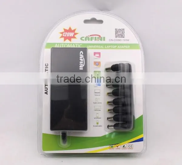 Laptop DC adapter, AC-DC adapter 120w, multifuctional power supply