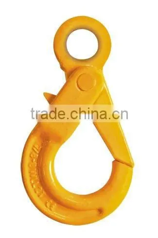 G80 European type eye self-locking hook