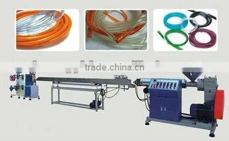 PU pipe making machine/pneumatic tube production line/plastic machinery extruder
