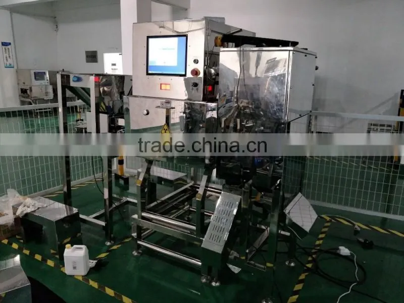 inline X-ray inspection machine for loose raisins, sunflowers, corns.
