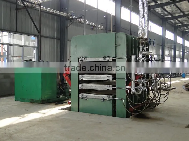Door skin hot press machine