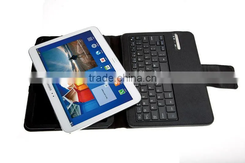 Wireless detachable bluetooth keyboard caes for Samsung 10" Galaxy tab 3 P5200