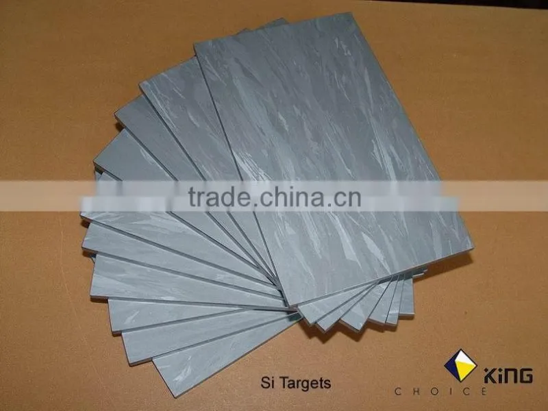 Silicon Target 99.999% Si target sputtering target