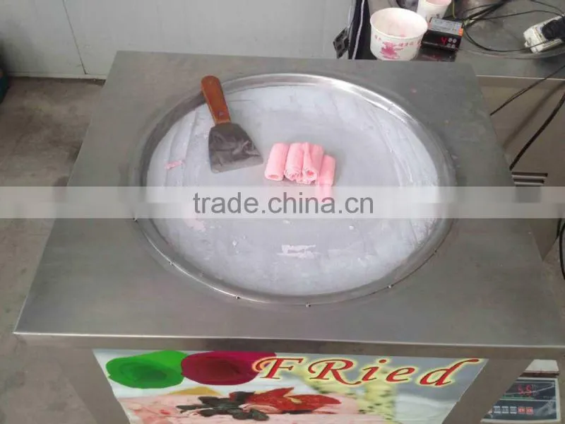 roll fry ice cream machine ice cream fried machine flat pan fried ice cream machine