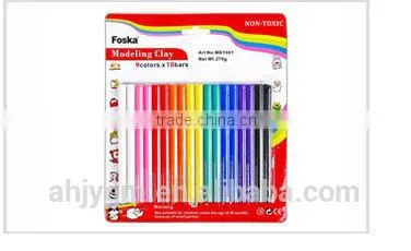 115g 8 Colors Modelling Clay with Mould/plasticine modeling clay/kids modelling clay