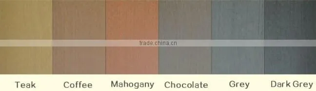 Platform roof balcony flooring New Technology WPC composite wood decking floor