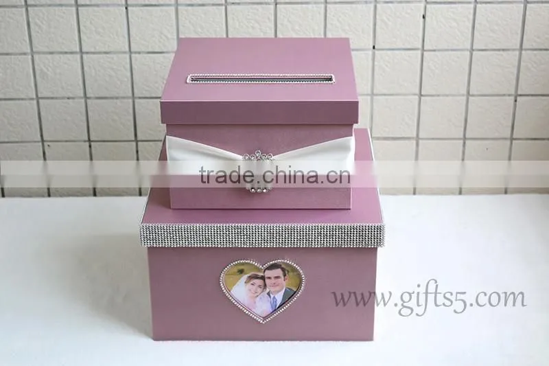Elegant wedding card box card boxes for wedding wholesale