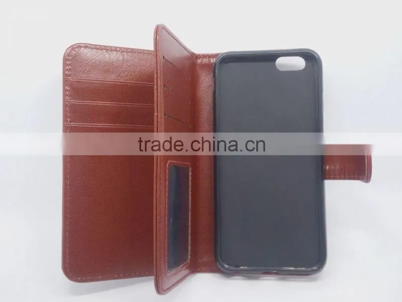 12 Card Slot Universal Smart Phone Wallet Style Leather Flip Cover Case for Samsung Galaxy j5 J500 J5009