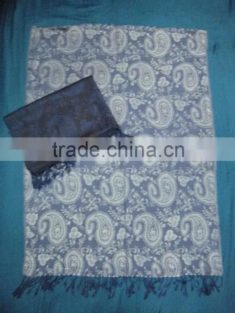viscose Jacquard winter 2013 shawls/latest shawls