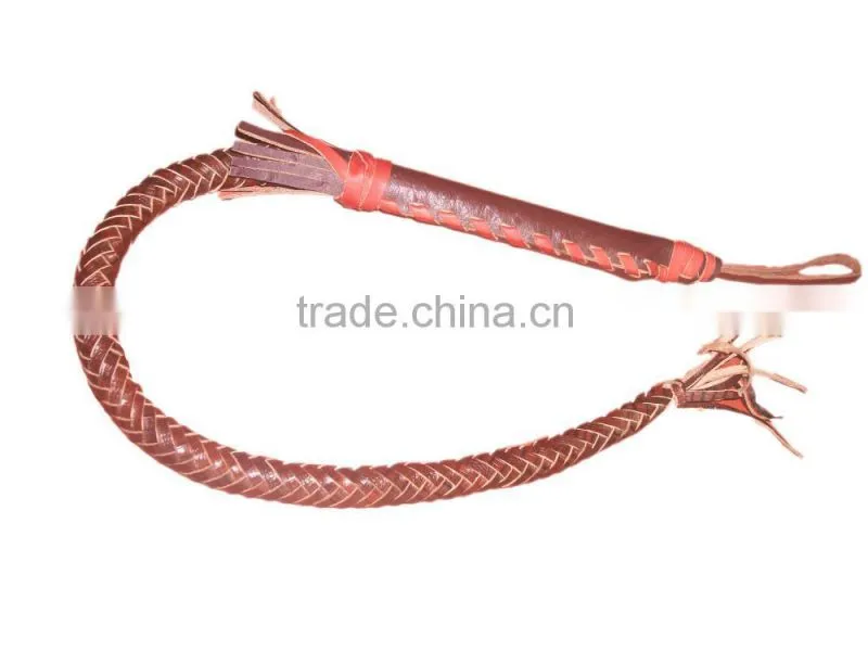 Custom Leather Horse Whips For Riding China Factory Supply
