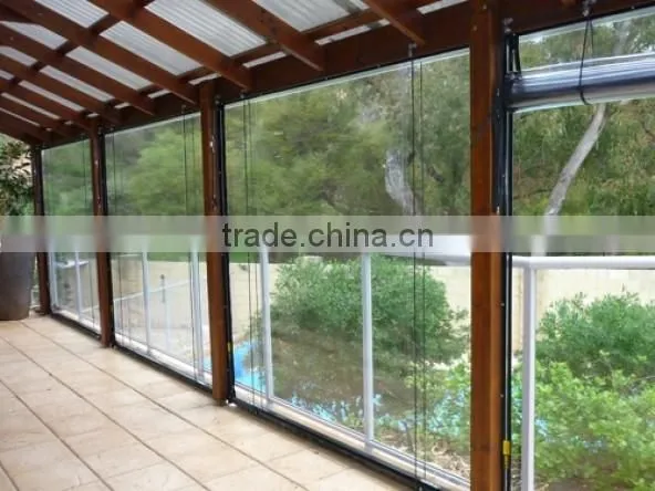 PVC Patio Blind Clear /PVC Bistro Blind/ PVC Roller Blind/Out Door Roller Blind