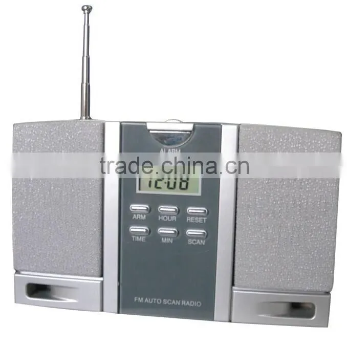 Hot sale high quality FM clock radio
