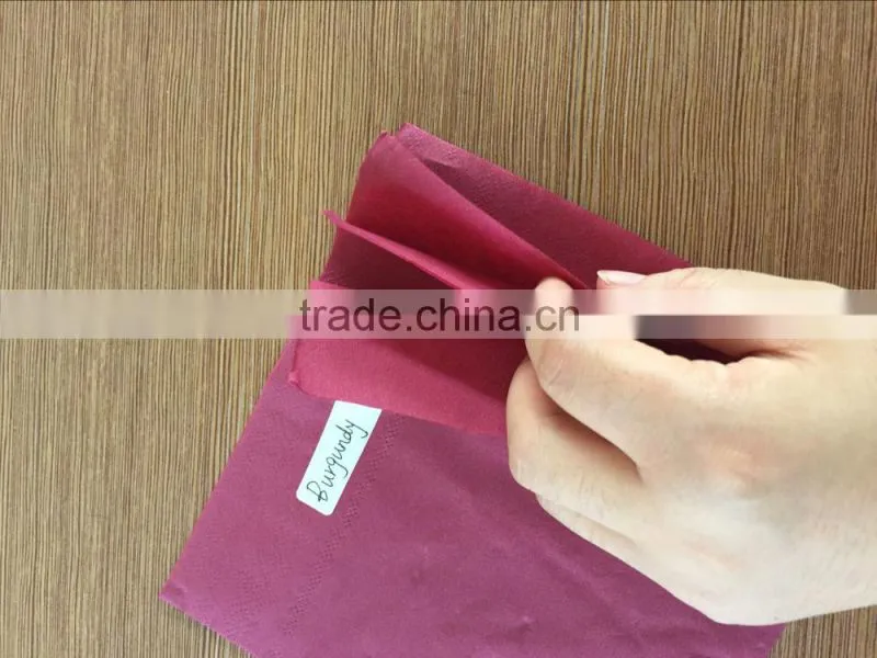multicolor 3ply tissue paper, solid napkins paper