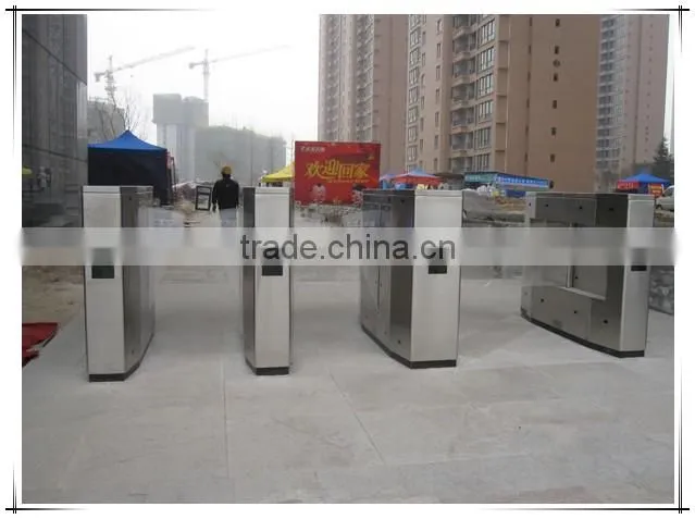 security bi-directional pedestrian access control barrier gate and swing barrier turnstiles