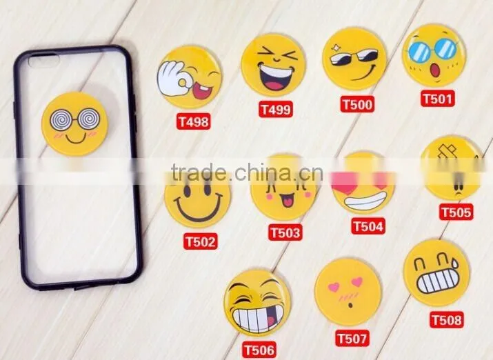 2016 Factory Customize Mobile Phone Emoji Pin Button
