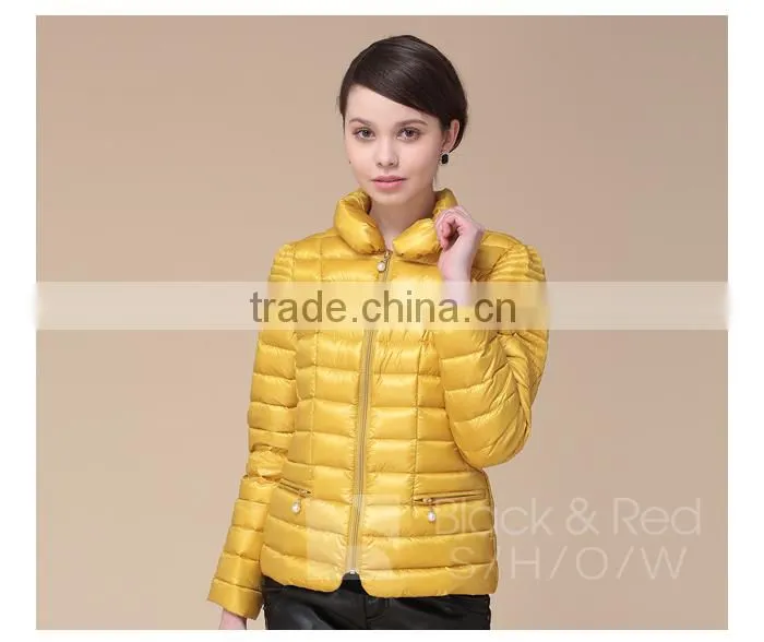2015 hot sale women first feather down jackets
