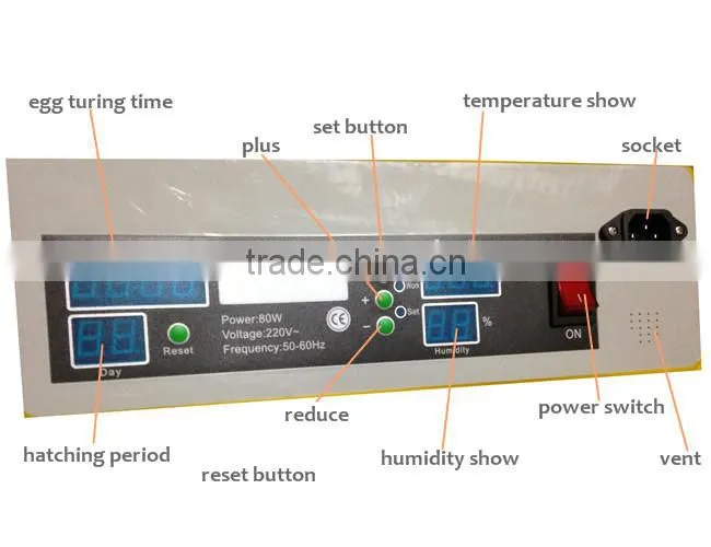 Best price jn8-48 incubator with CE approved