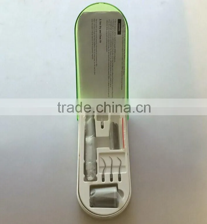 Cleaning Teeth Instrument Dental Scaler Handpiece, Attach Dental Scaler Tips