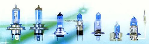 AUTO HALOGEN BULB, H1,H3,H4,H7,R2