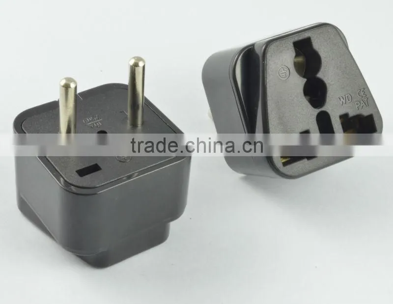 Hot sale 2016 made in China alibaba universal south africa to eu adaptor