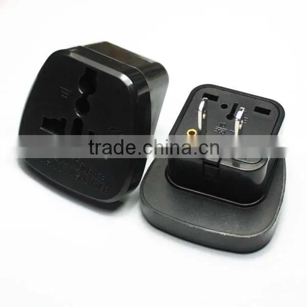 Best selling products 2016 universal uk to us plug travel adapter with safety shutter CE Rohs