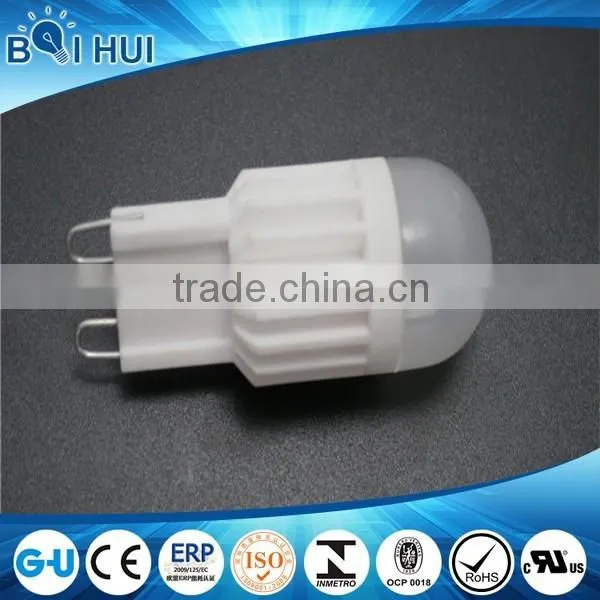 LED 2.5w g9 car lamp/plastic led light g9 /smd2835 light led light g9 12v