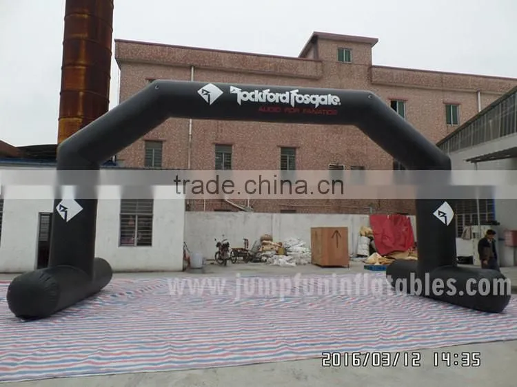 cheap inflatable start / finish line arch, inflatable racing arch for adults