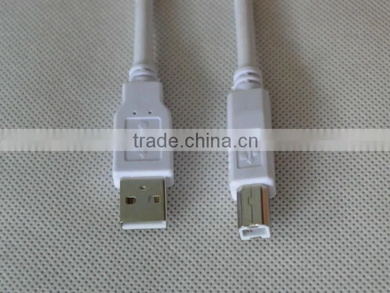 Good quality hot selling usb 2.0 cable usb am/bm cable