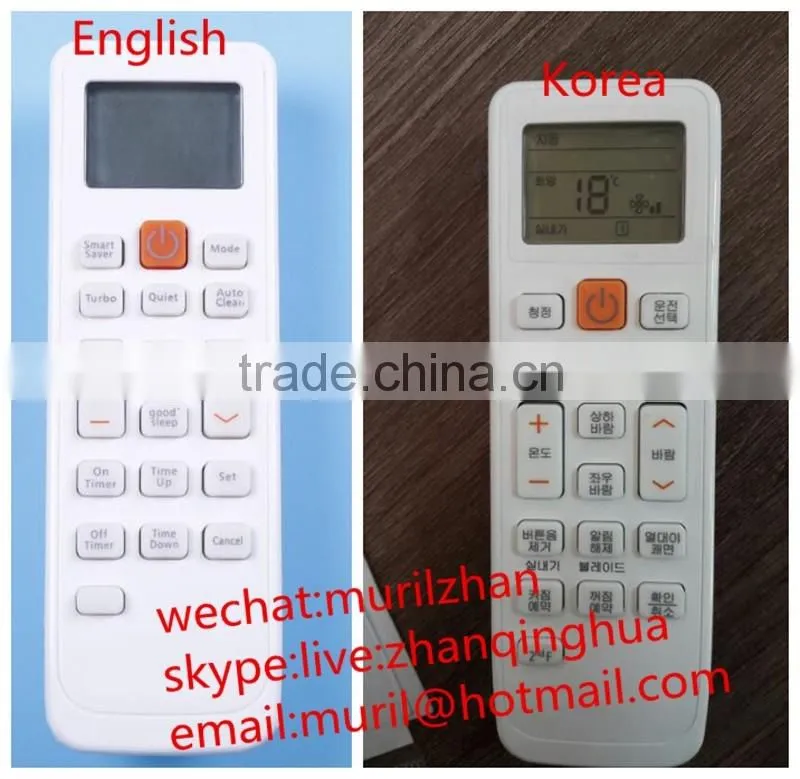 ZF White 13 Keys R51D/F Air condtioner Remote Control for Midea ac
