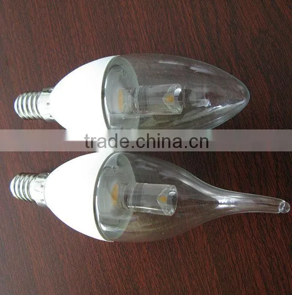 CE RoHS UL listed 3W 5W E27 E26 e14 e12 LED Candelabra lamps