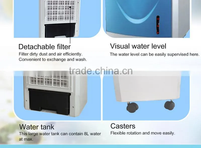 Home Digital Unit Portable Air Conditioner Fan