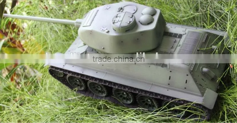 2.4 GHz 1/16 Russian T34 RC Tank with 6mm BB shot function