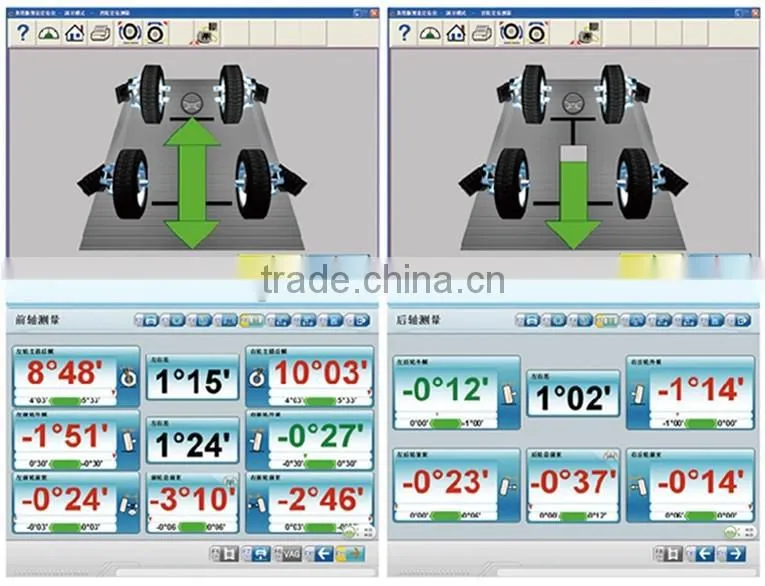 precision 3d four wheel alignment machine price for sale with CE approval