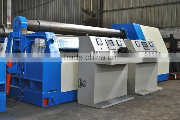 hydraulic 4 rolls plate bending machine/cone roller