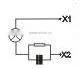 22mm led button indicator grade A LA167-B2-BV