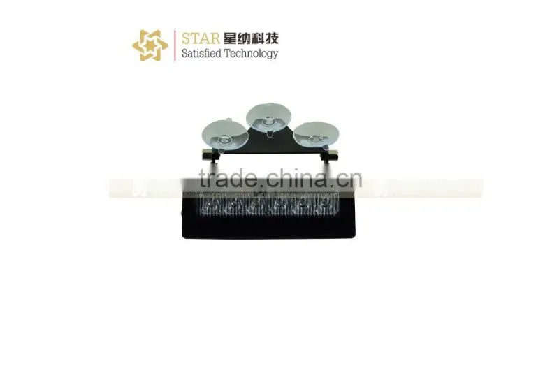 3W*6 LED auto emergency visor light