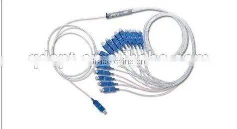 16 way tube type optical fiber PLC splitter